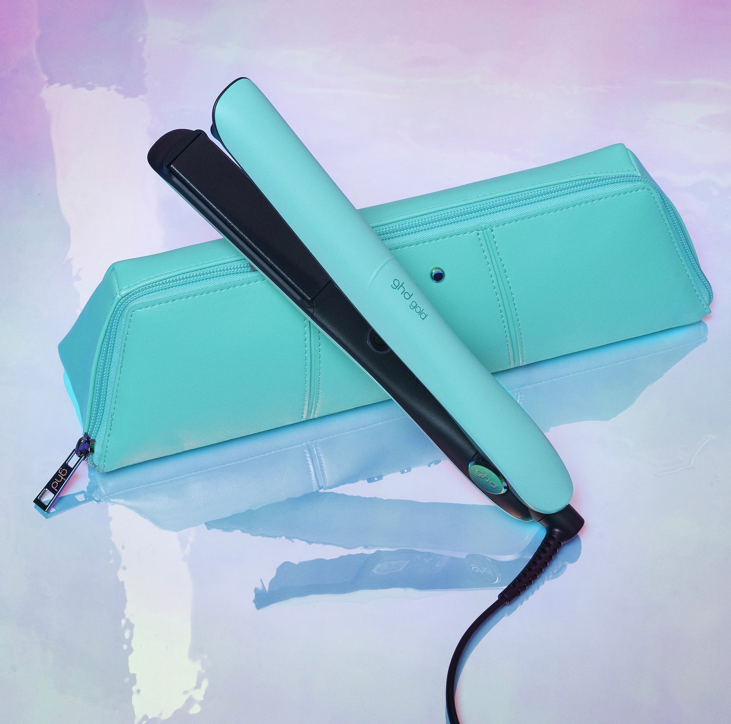 GHD GOLD® HAIR STRAIGHTENER (26MM PLATE) MYSTIC AQUA