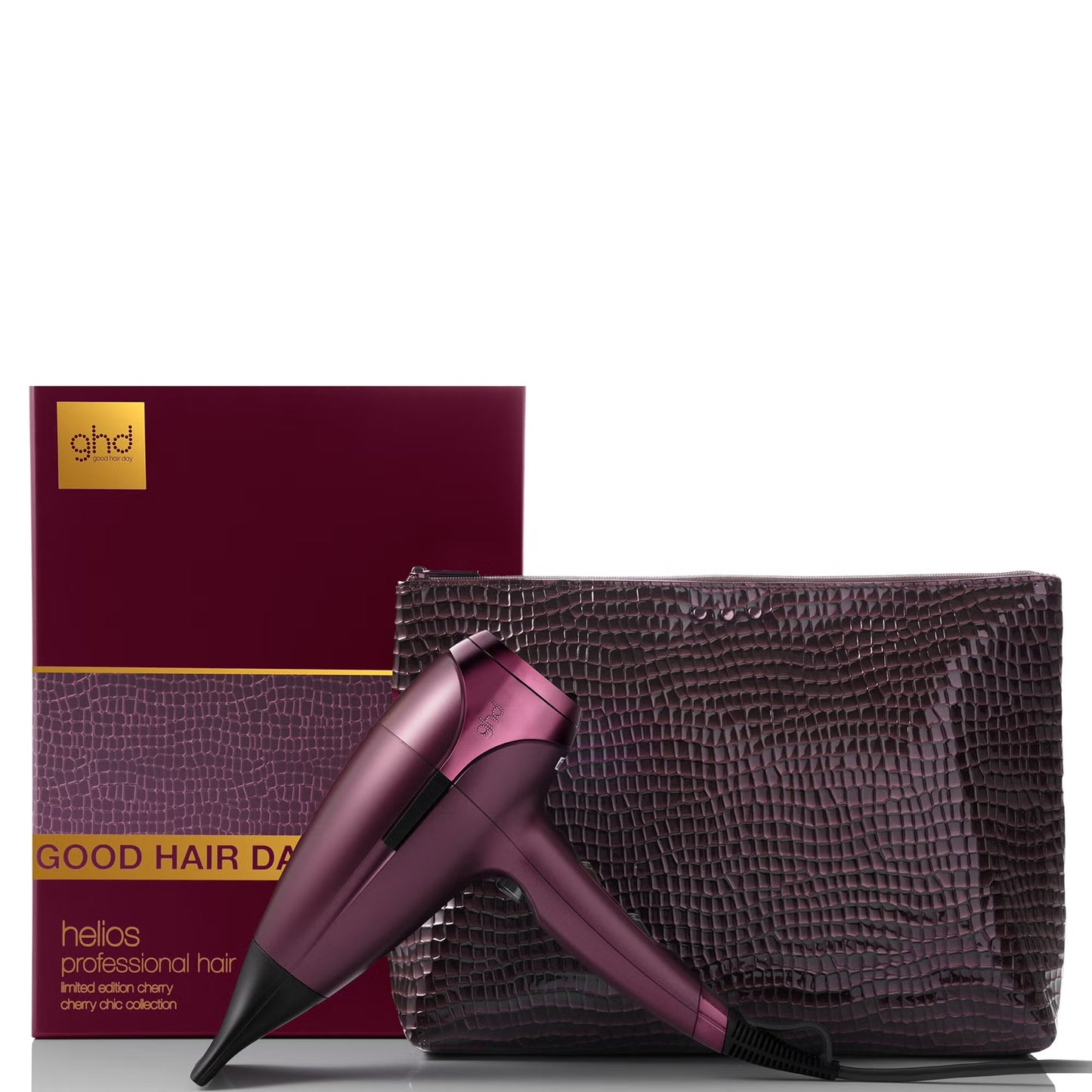 NEW GHD HELIOS HAIR DRYER IN CHERRY CHIC